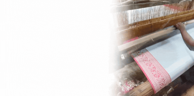 a close up of a white wall with wavy lines