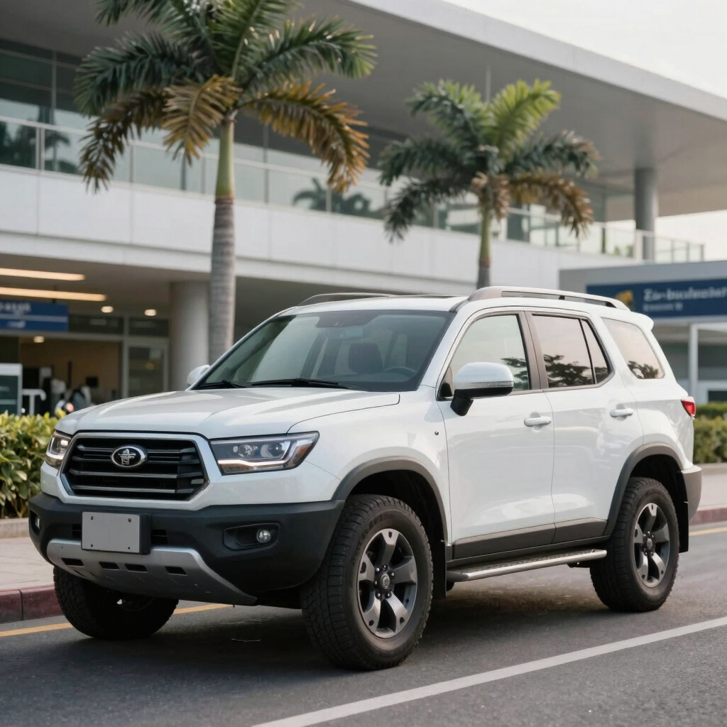 Private Airport Jeep Transfer