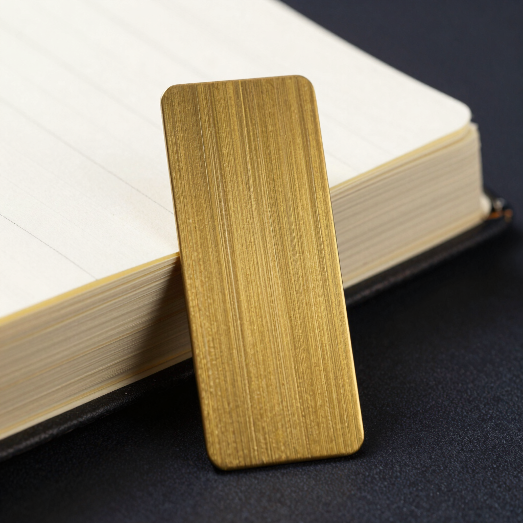 Solid Brass Bookmark & Clip
