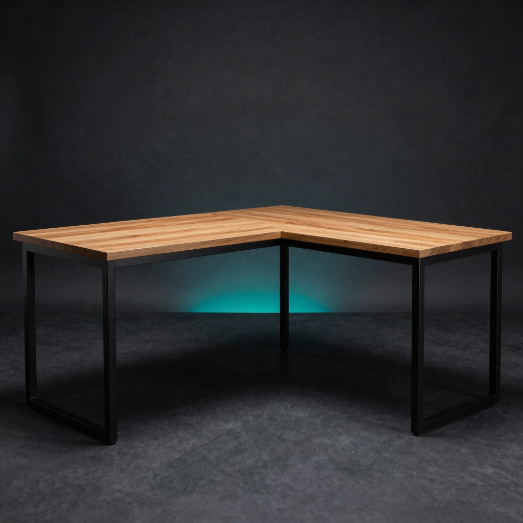 Horizon L-Shaped Desk Station