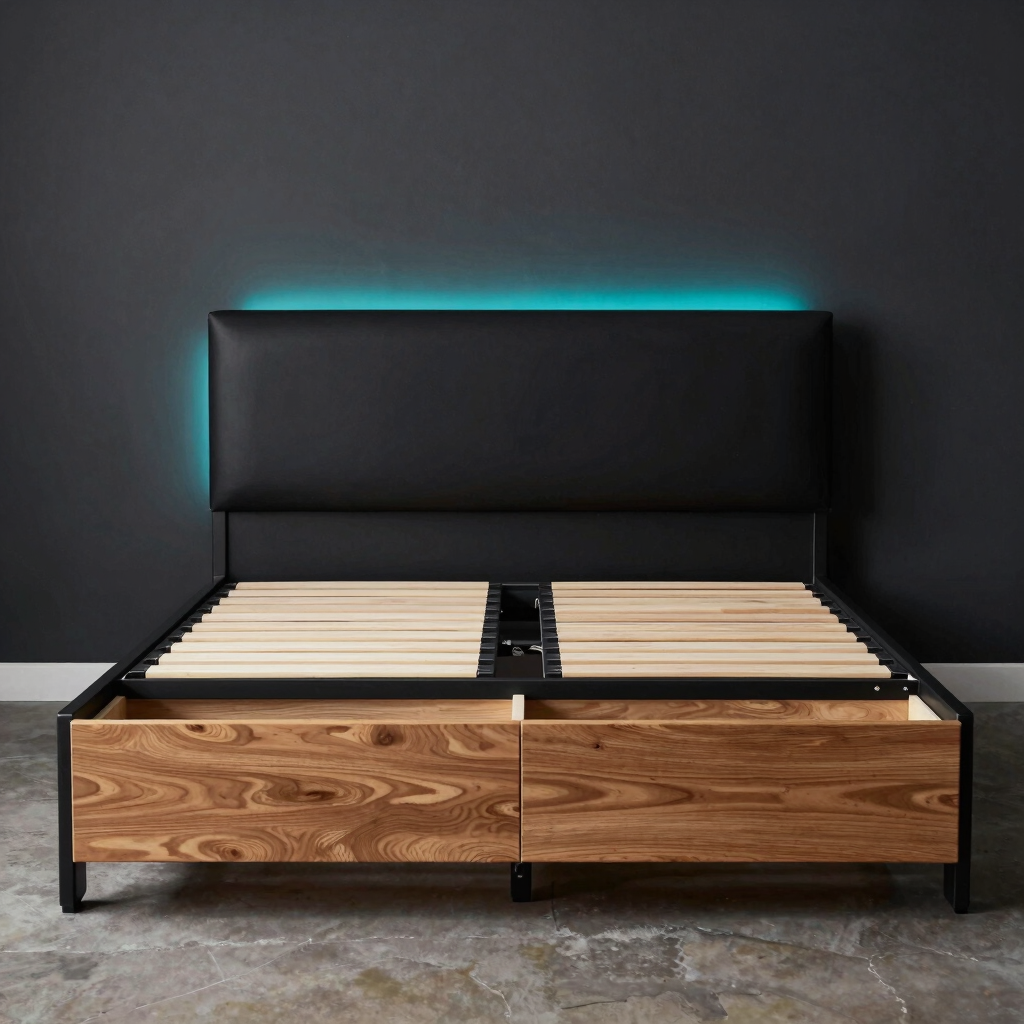 Apex Integrated Storage Bed