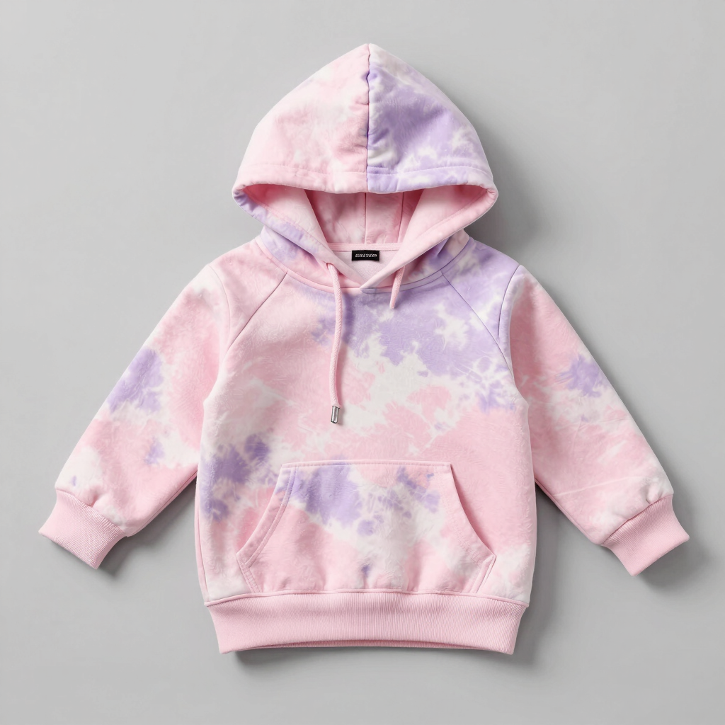 Sudadera con Capucha "Atardecer Rosa"