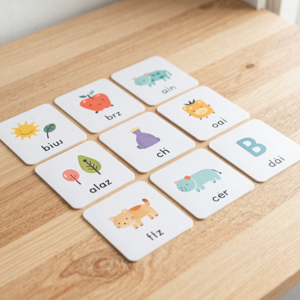 Phonics Flashcards Printable Kit