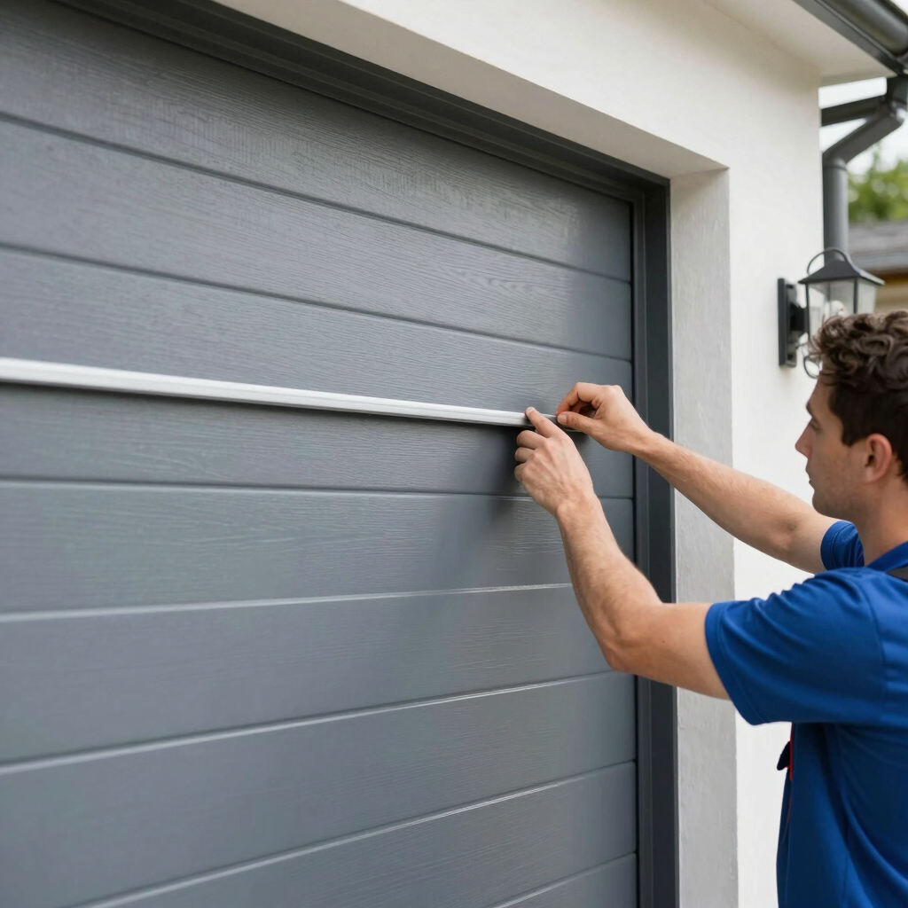 Garage Door Panel Section Replacement