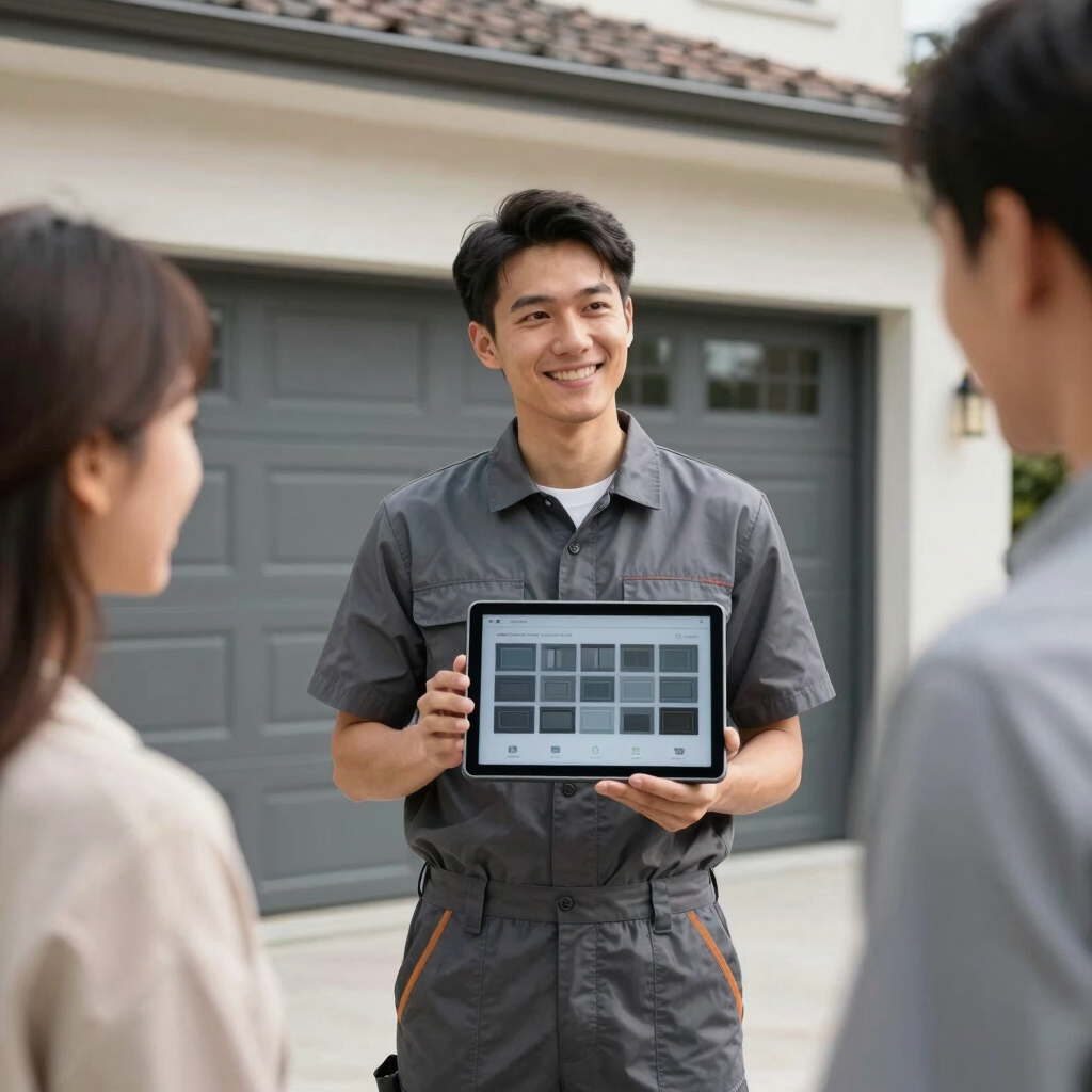 Custom Garage Door Design Consultation