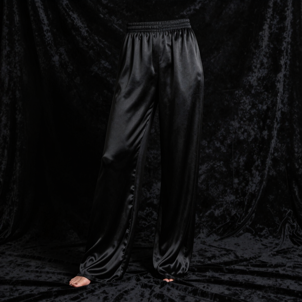 Obsidian Silk Lounge Pant