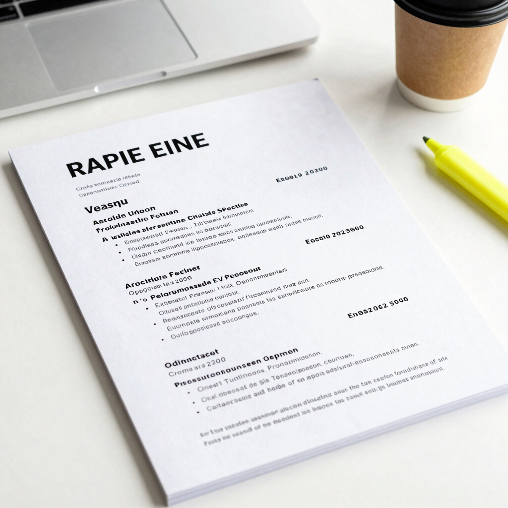 Resume and Cover Letter Audit
