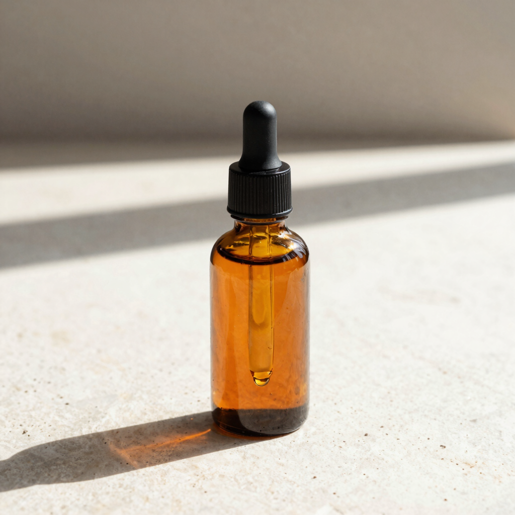 Amber Dropper Bottle