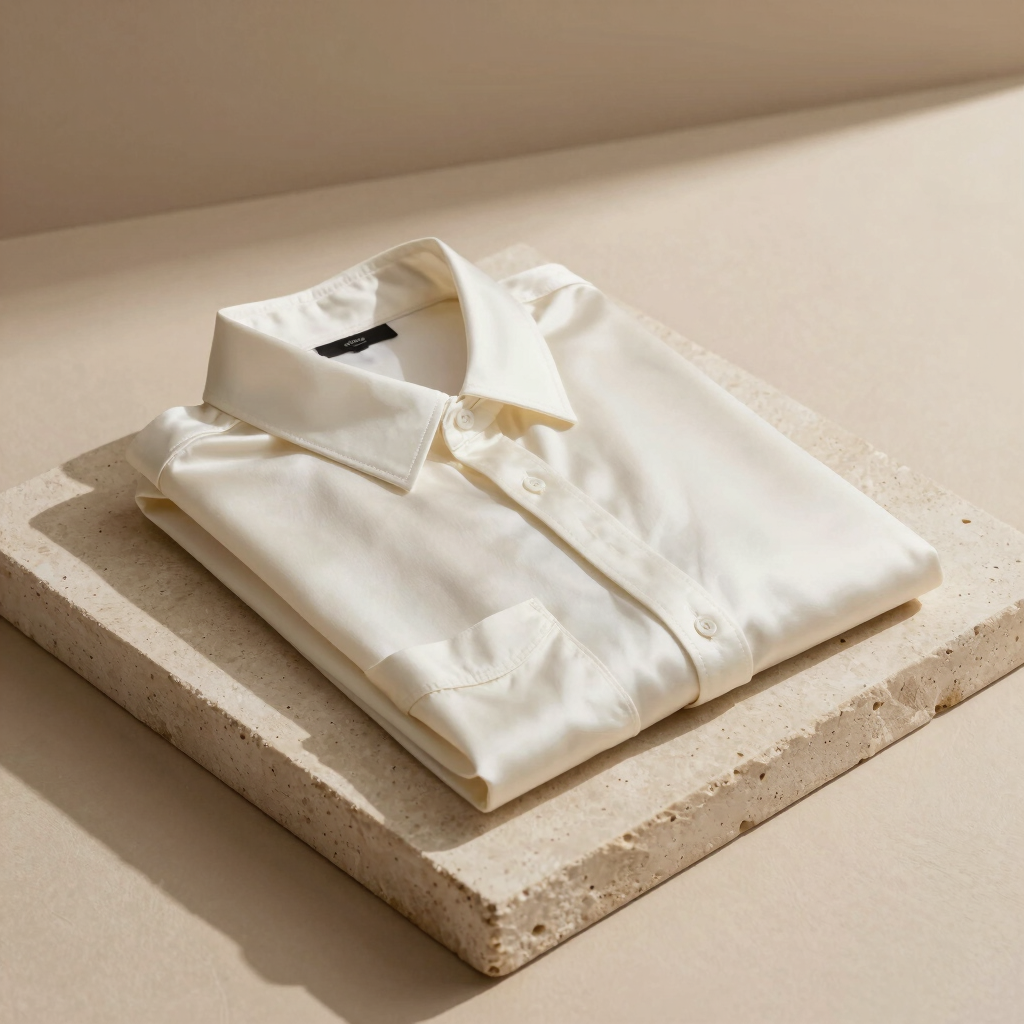 Raw Silk Utility Shirt