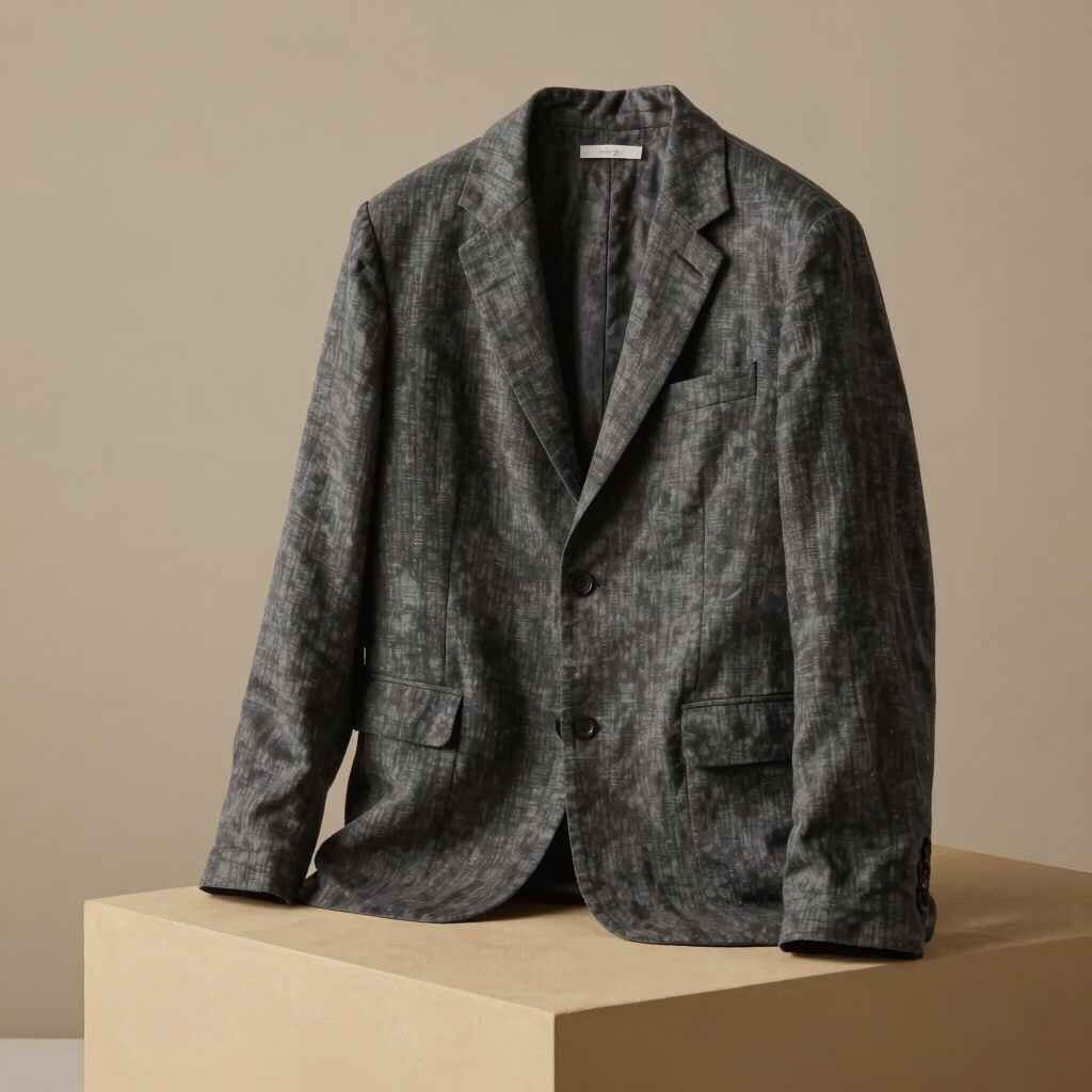 Relaxed Linen Blazer