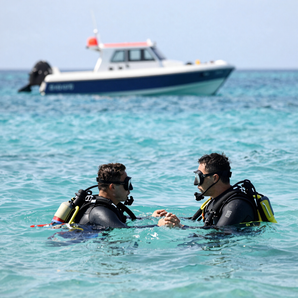 Rescue Diver Training Session