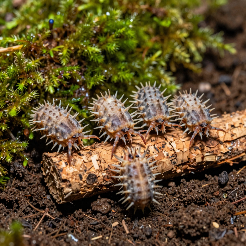Cubaris Spiky Isopods - 5 Count