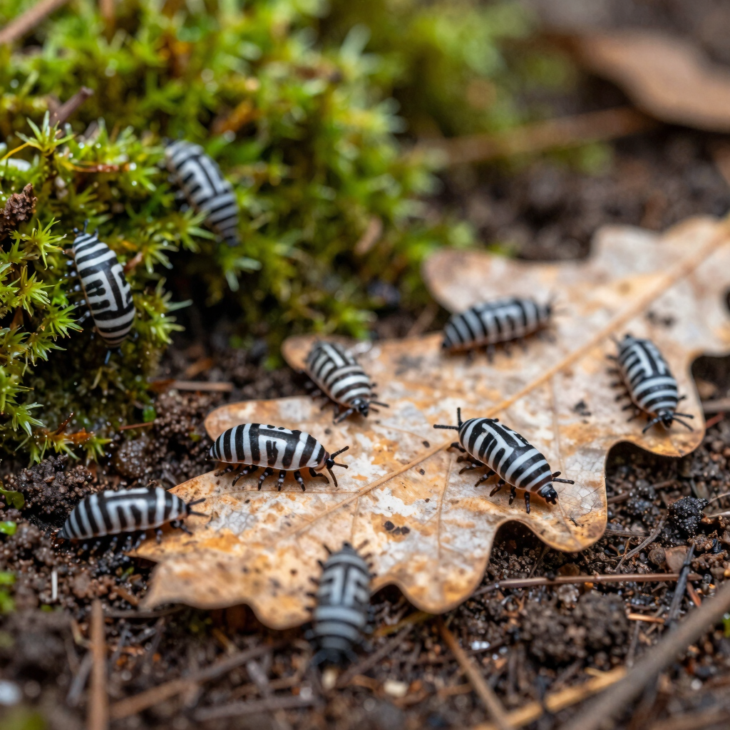 Zebra Isopods - 10 Count