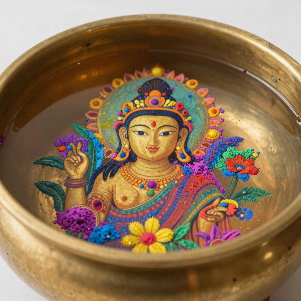 Private Jal Sanjhi Art Demonstration