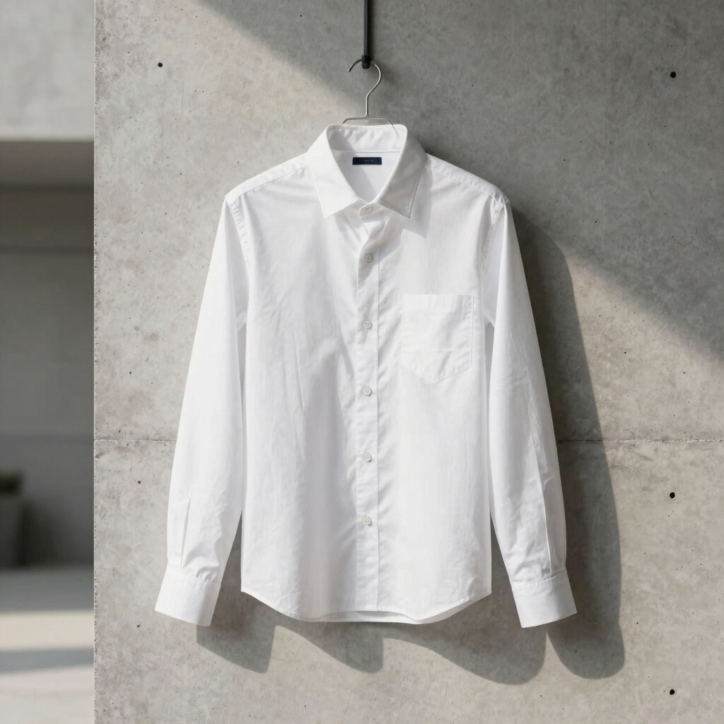 Oversized Structured Poplin Shirt