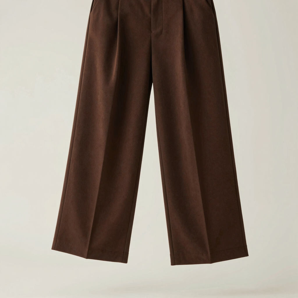 The Pleated Wide-Leg Trouser
