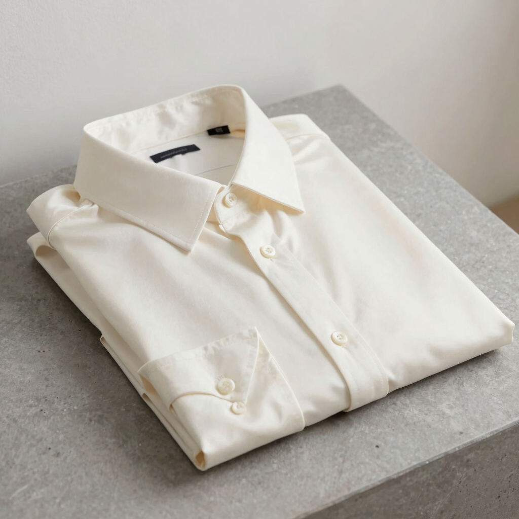 Heavyweight Raw Silk Shirt
