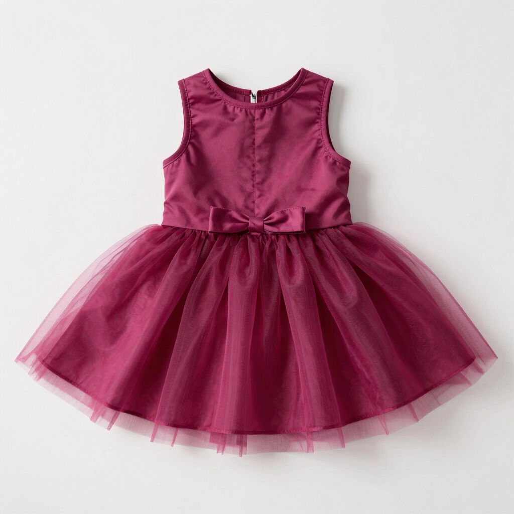 Vestido de Fiesta Coqueta Magenta