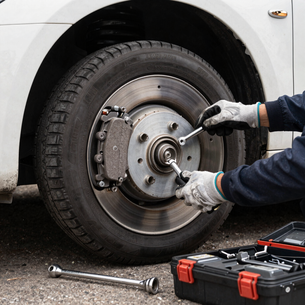 Mobile Brake Pad & Rotor Service