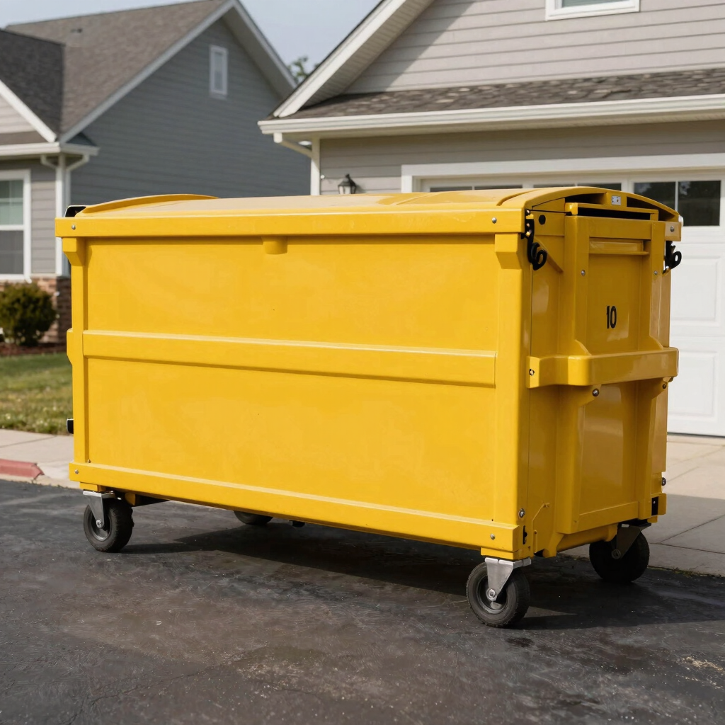10-Yard Roll-Off Dumpster Delivery