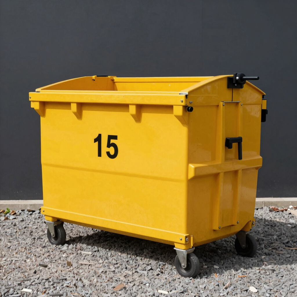 15-Yard Heavy Debris Dumpster Rental