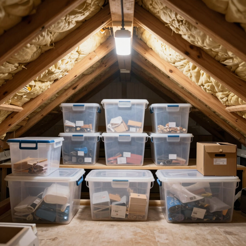 Attic Cleanout & Sorting