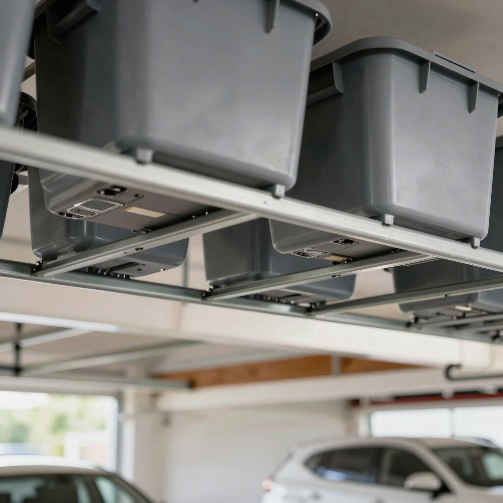 Overhead Ceiling Rack Installation
