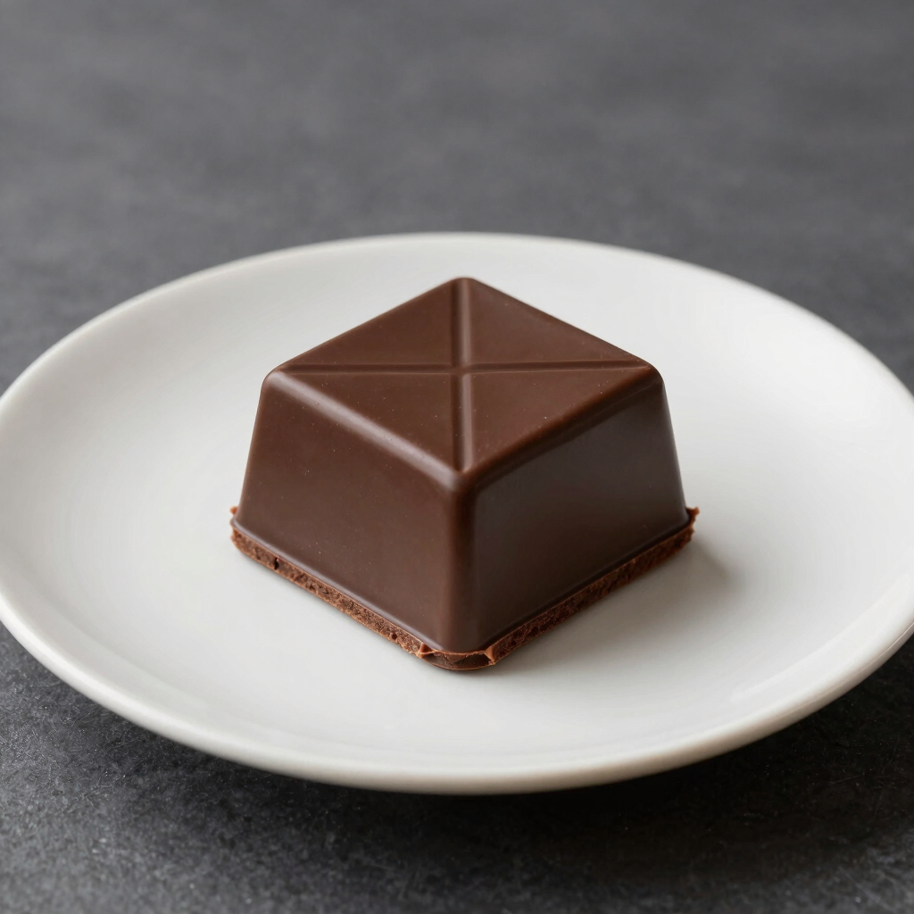 Hazelnut Praline Cube