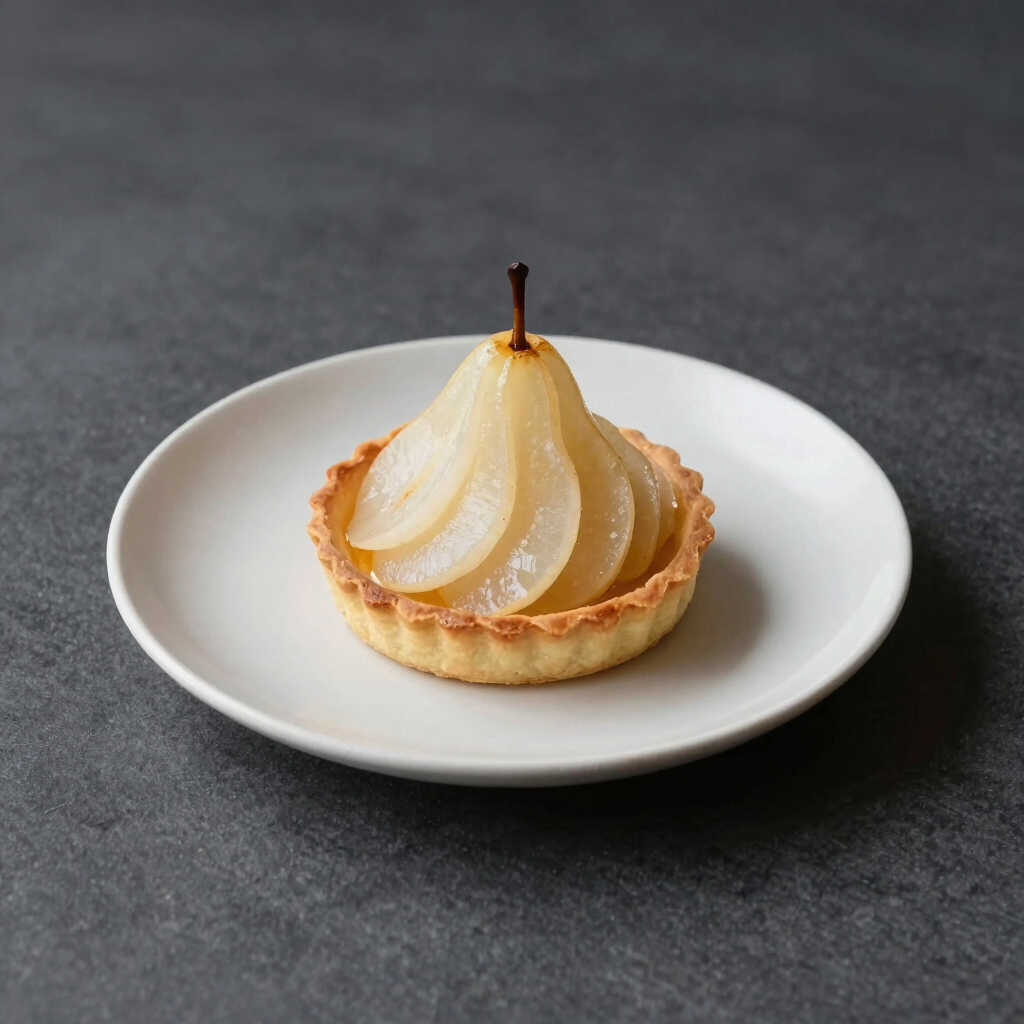 The Ochre Pear Tart