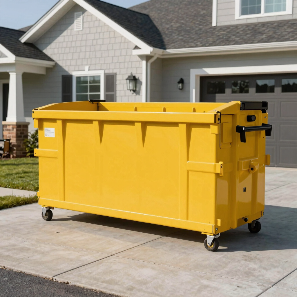 10-Yard Residential Dumpster Rental