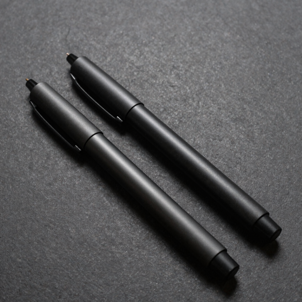 Charcoal Pigment Fineliner Duo