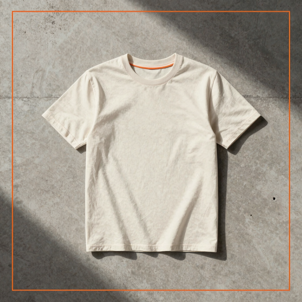 Core Minimalist Tee in Alabaster