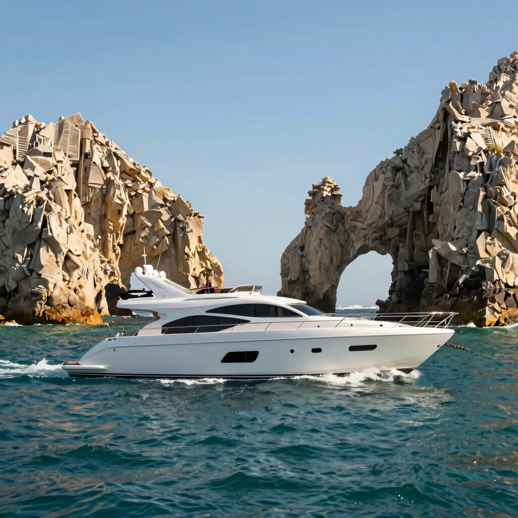 Tour en Yate de Lujo al Arco de Cabo San Lucas