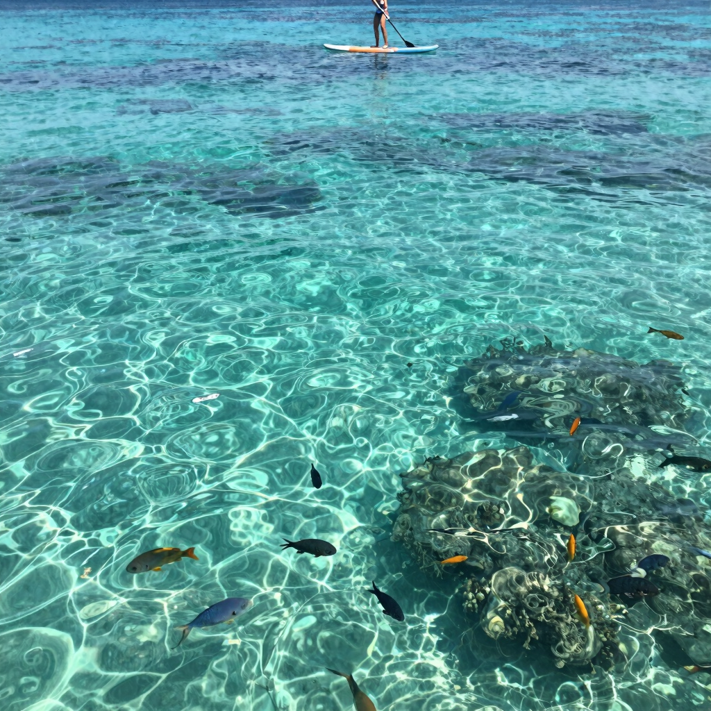 Snorkel y Stand-Up Paddle en Bahía Santa María