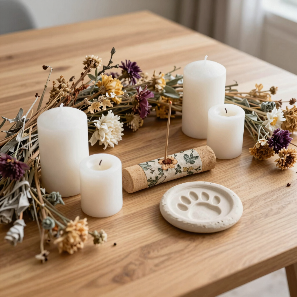 Diseño de Altar y Memorial Floral