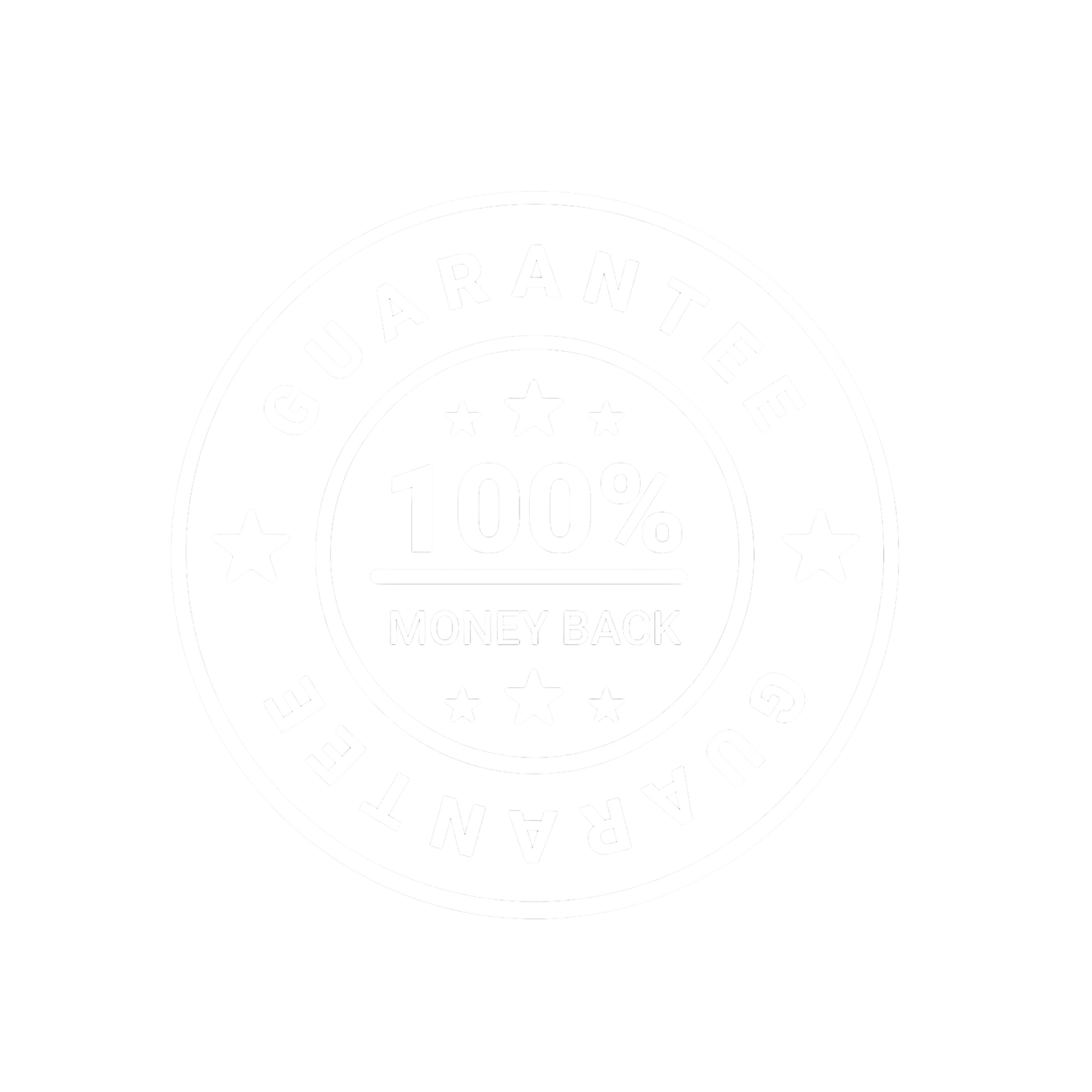 100% Money Back Guarantee