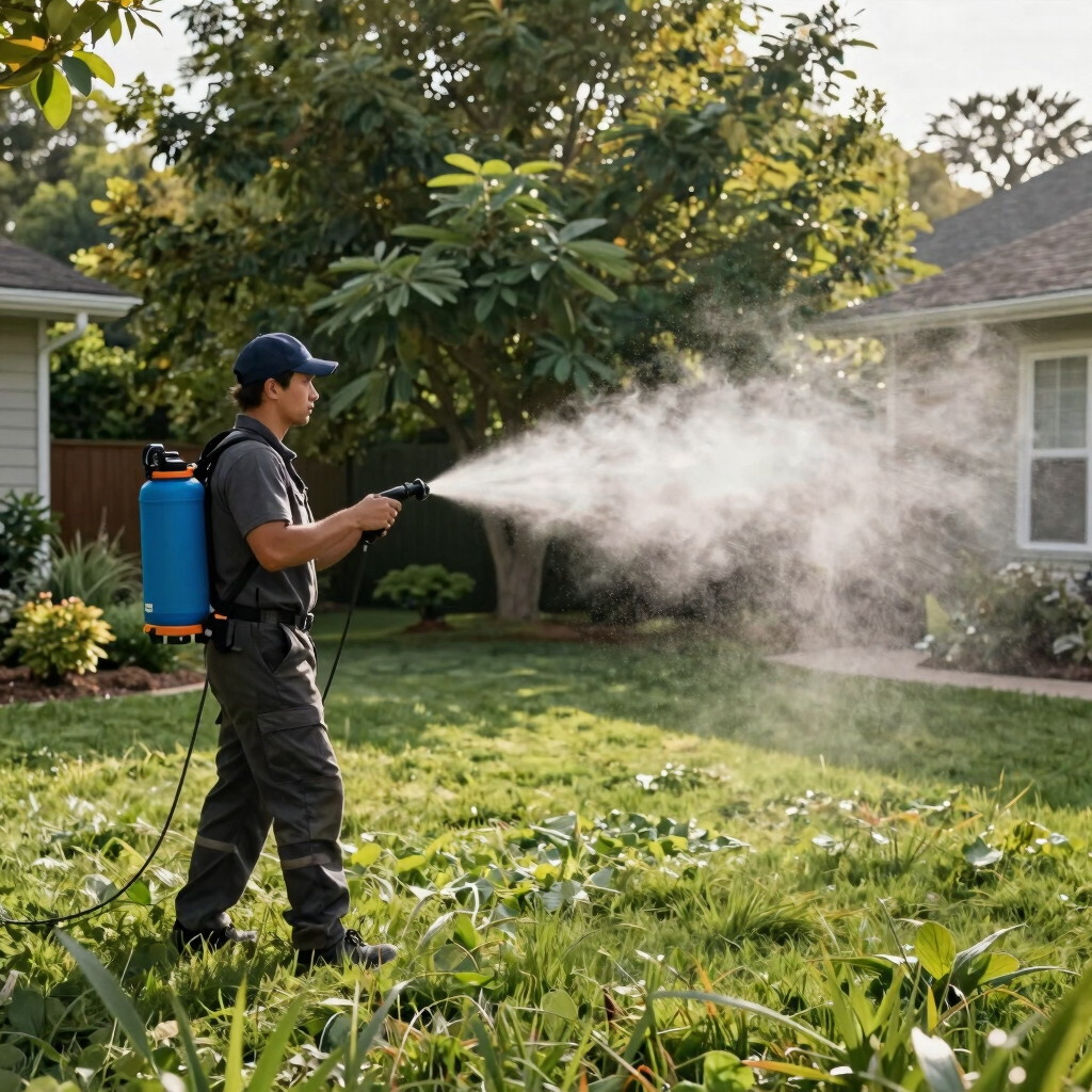 Flea and Tick Yard Fogging