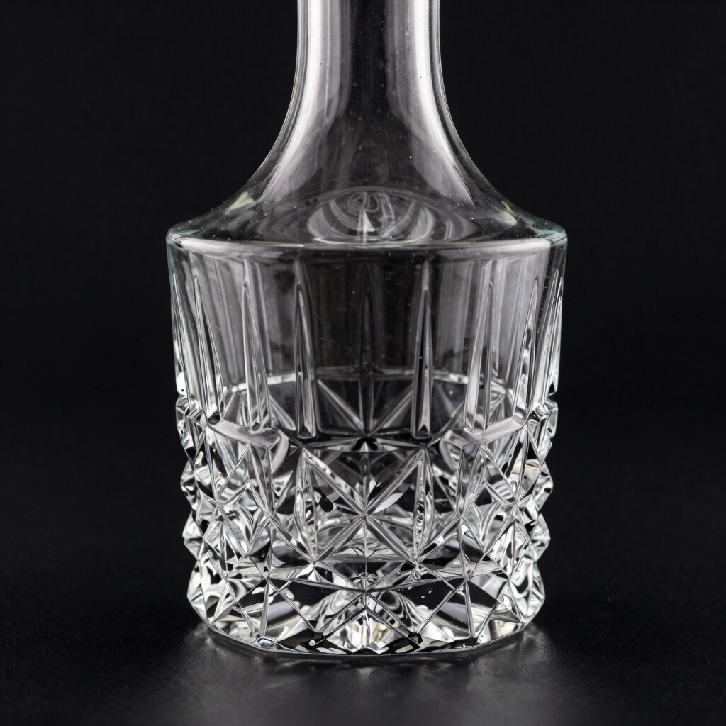 Licorera de Cristal Grabada