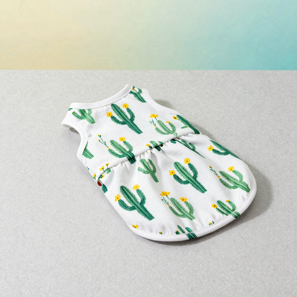 Vestido Cactuses y Flores