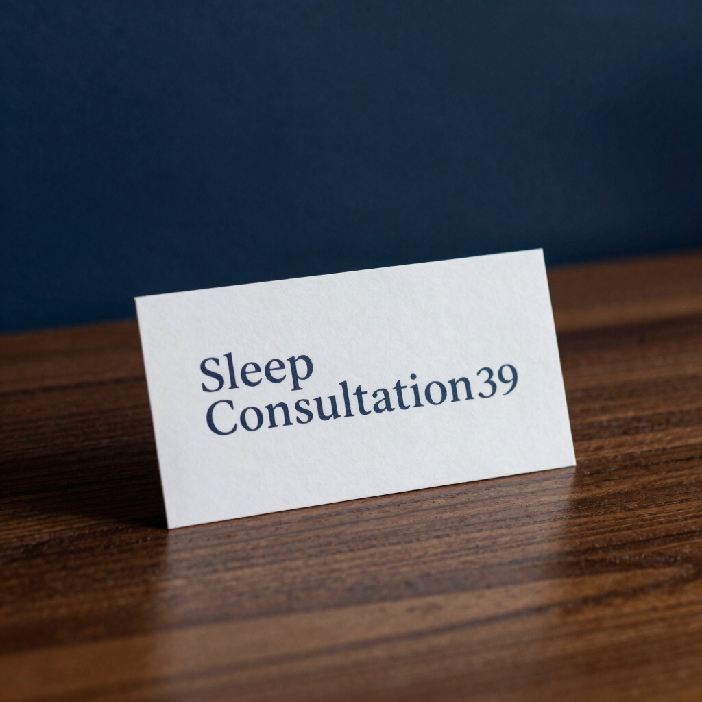 Personalized Sleep Wellness Consultation