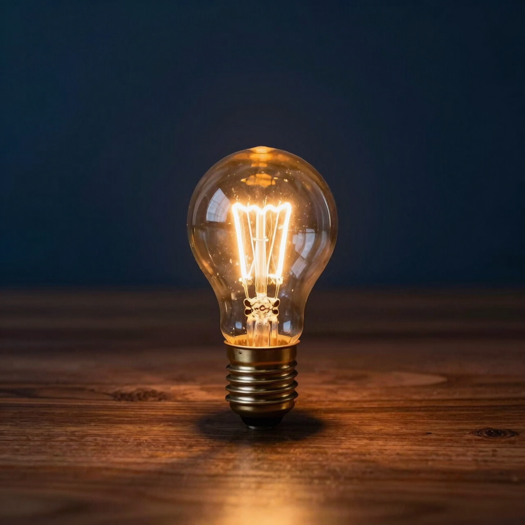 Melatonin-Safe Amber LED Bulb