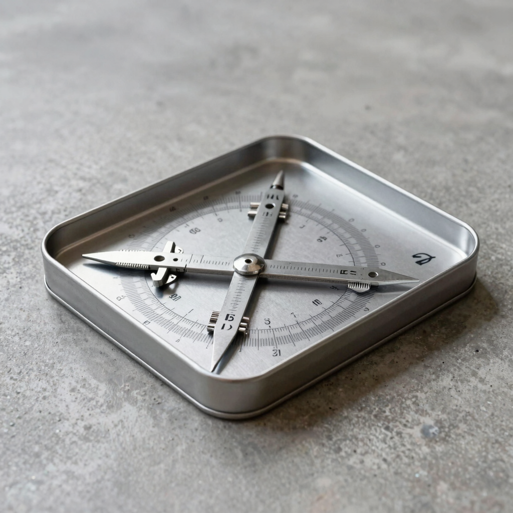 Mathematical Drawing Instruments Box