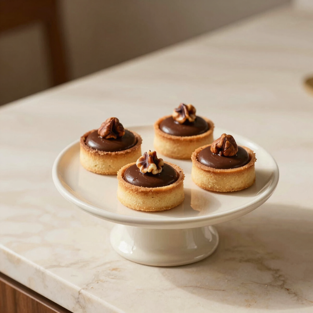 Espresso & Roasted Hazelnut Tartlets