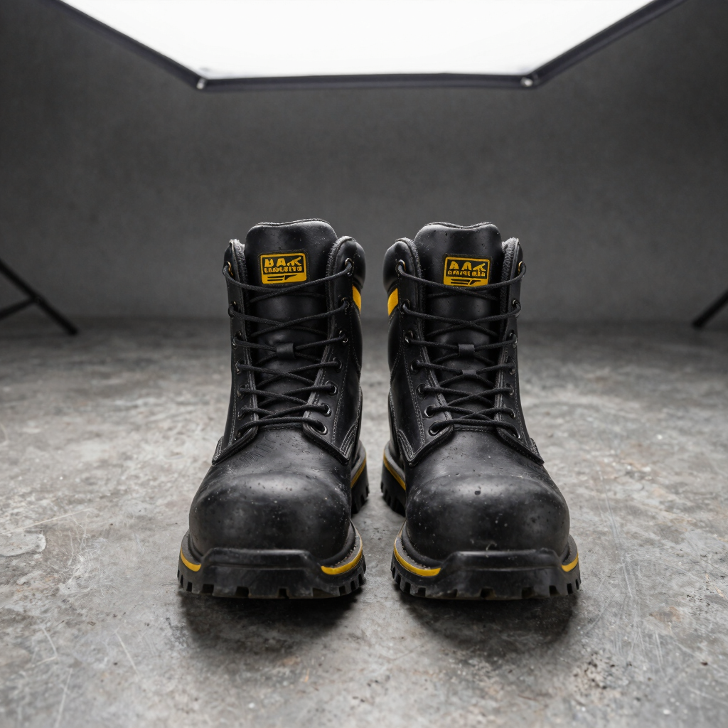 Bota de Seguridad Industrial con Casquillo
