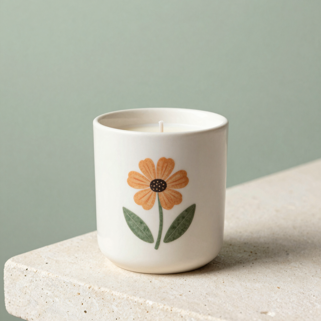 Bougie Parfumée Fleur de Cire