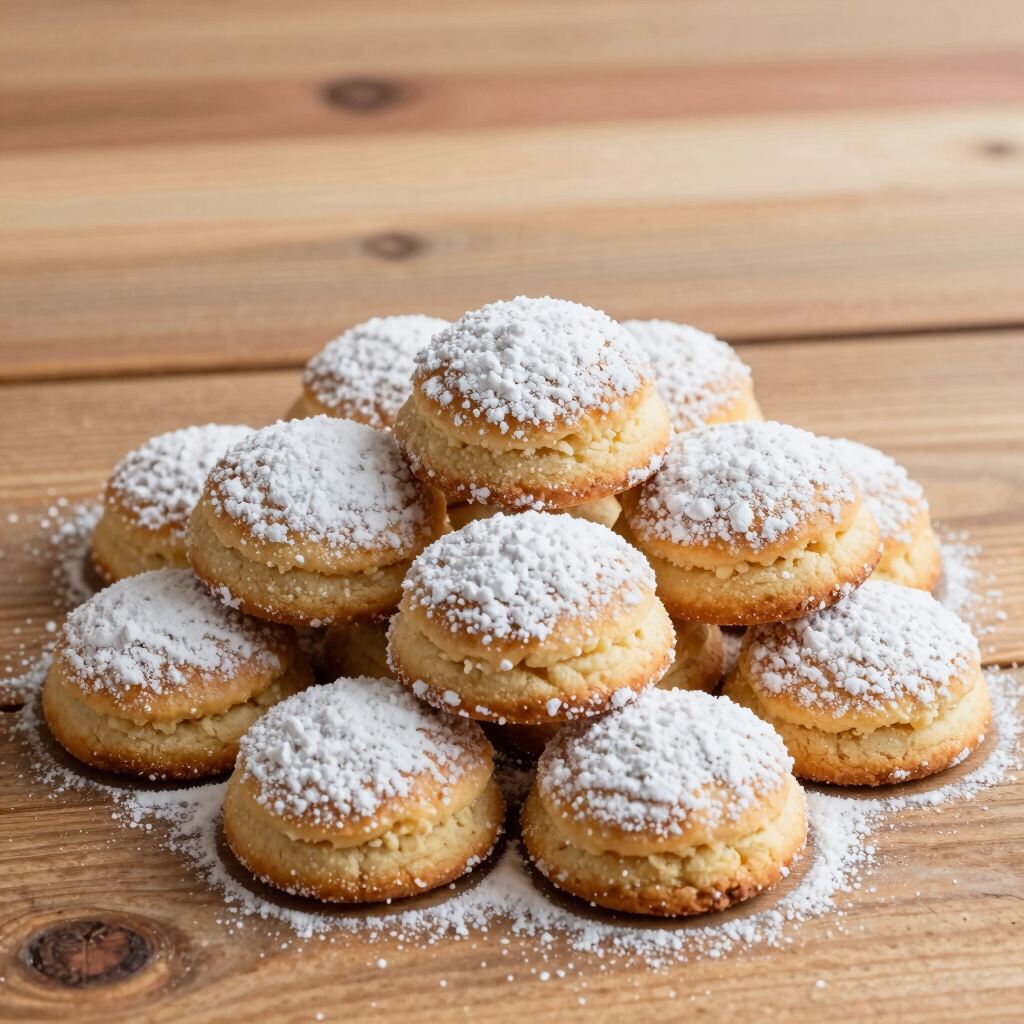Spiced Cardamom Polvorones