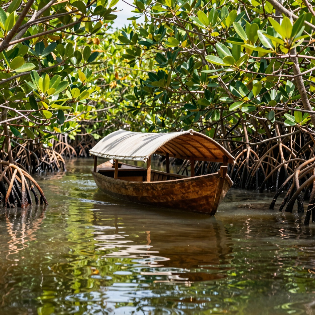 Excursión en Bote por los Manglares de Damas
