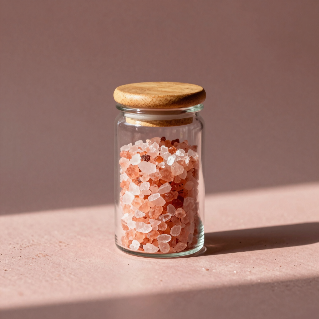 Fine Culinary Pink Salt Jar