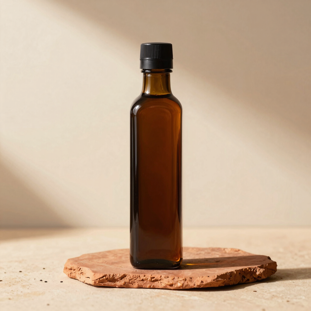 Wood-Pressed Black Sesame Oil