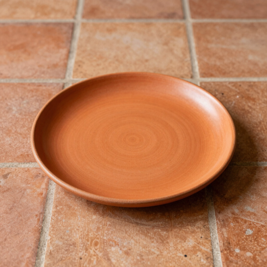 Rust Orange Serving Platter